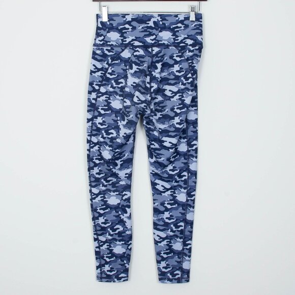 Fabletics Powerhold Blue Camo 7/8 Leggings Womens Size Small - Picture 5 of 6